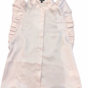 Express Girls' Light Pink Ruffle-Sleeve Camisole